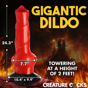 Giant Hell-Hound Canine 2ft Dildo-4