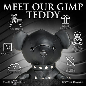 Gimp Teddy Bear - Black-5