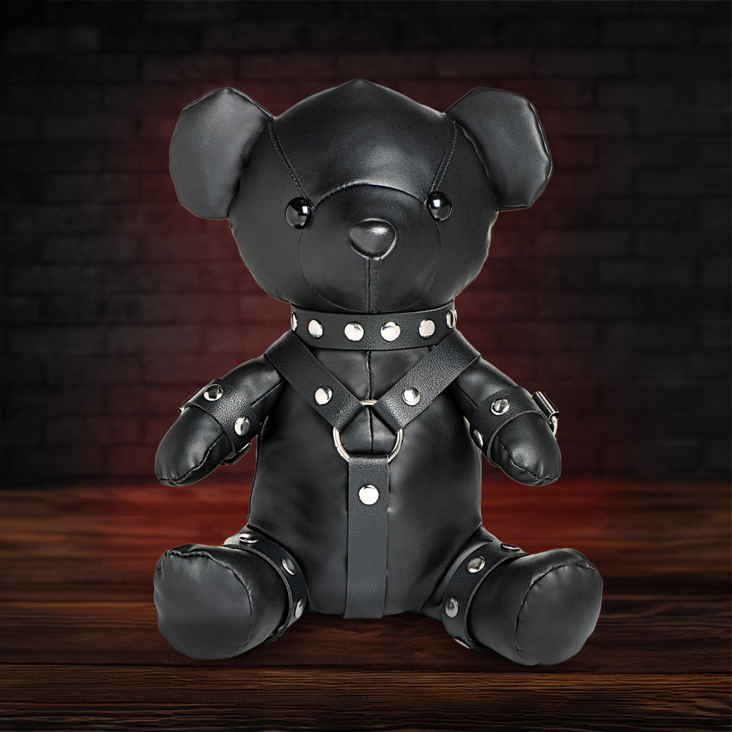 Gimp Teddy Bear - Black-0