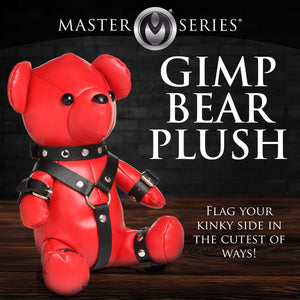 Gimp Teddy Bear - Red-1