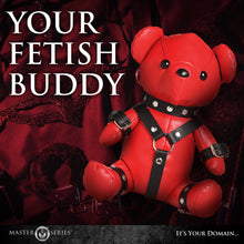 Load image into Gallery viewer, Gimp Teddy Bear - Red-2