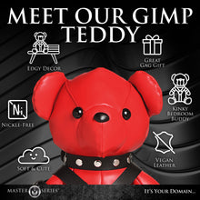 Load image into Gallery viewer, Gimp Teddy Bear - Red-5