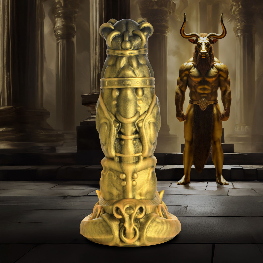 King Minotaur Silicone Dildo-0