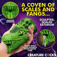 Load image into Gallery viewer, Dragon Tamer Silicone Stroker - Green-2
