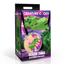 Load image into Gallery viewer, Dragon Tamer Silicone Stroker - Green-5