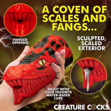 Load image into Gallery viewer, Dragon Tamer Silicone Stroker - Red-2