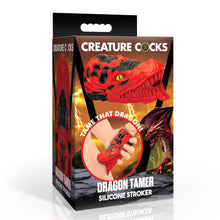 Load image into Gallery viewer, Dragon Tamer Silicone Stroker - Red-5