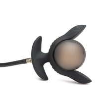 Load image into Gallery viewer, Dark Pearl Inflatable Vibrating Butt Plug-5