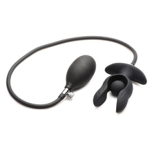 Load image into Gallery viewer, Dark Pearl Inflatable Vibrating Butt Plug-4