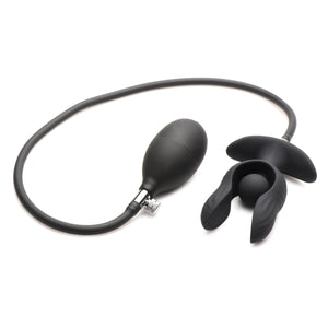 Dark Pearl Inflatable Vibrating Butt Plug-4