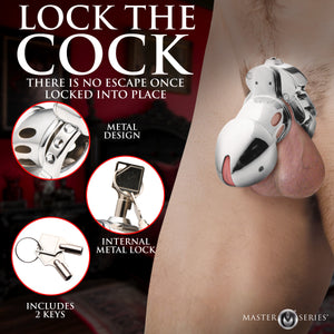 Cock Cuff Snap-on Chastity Cage-1