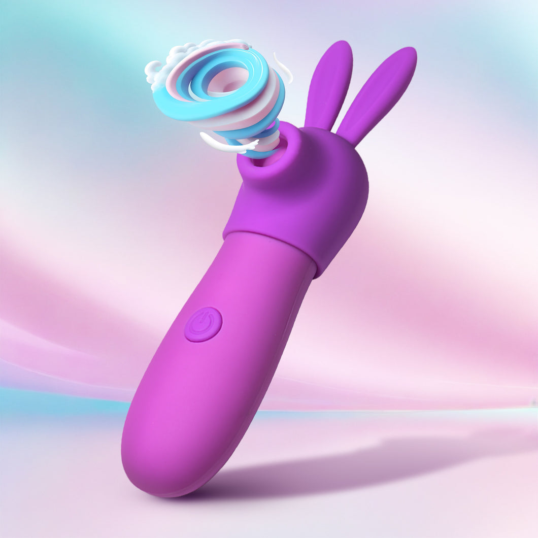 Bunny Sidekick Suction Clit Stimulator-0