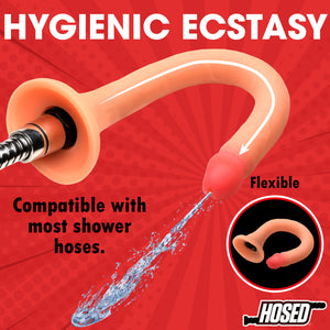 19" Slim Silicone Enema Hose-2