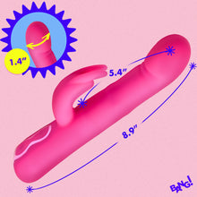 Load image into Gallery viewer, Come-Hither Beaded Silicone Rabbit Vibrator-4