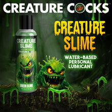 Load image into Gallery viewer, Green Creature Slime Water-Based Lubricant - 4oz-1