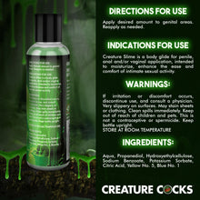 Load image into Gallery viewer, Green Creature Slime Water-Based Lubricant - 4oz-7