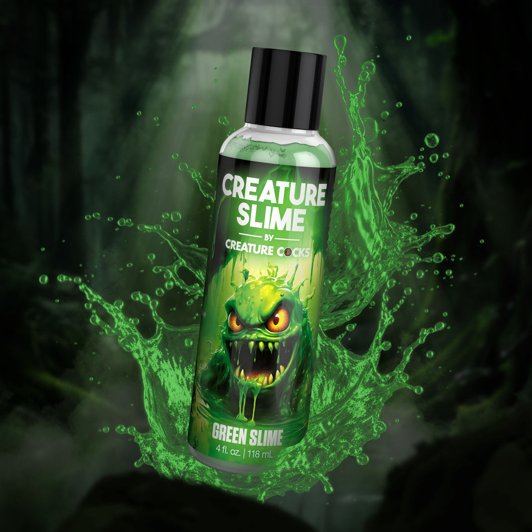 Green Creature Slime Water-Based Lubricant - 4oz-0