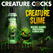 Load image into Gallery viewer, Green Creature Slime Water-Based Lubricant - 8oz-1