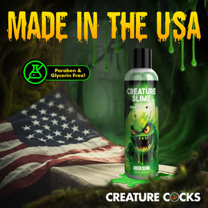 Green Creature Slime Water-Based Lubricant - 8oz-4