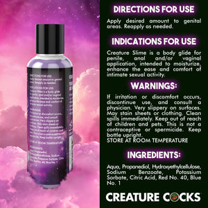 Purple Creature Slime Water-Based Lubricant - 4oz-6