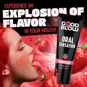 Oral Sensation Gel - Strawberry-1