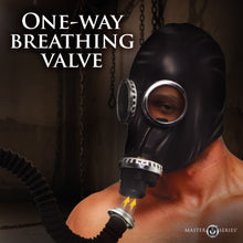 Load image into Gallery viewer, Dark Inhaler Gas Mask with Bottle-2