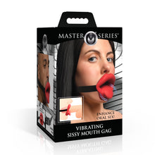 Load image into Gallery viewer, Vibrating Sissy Mouth Gag-5