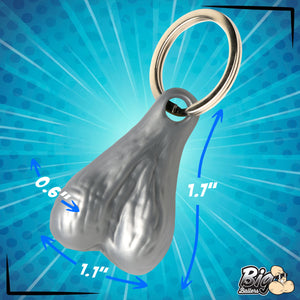 Big Ballers Keychain - Silver-4