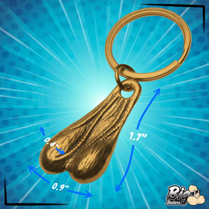 Big Ballers Brass Nuts Keychain-4