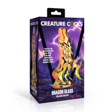 Load image into Gallery viewer, Dragon Glass Glass Dildo-5