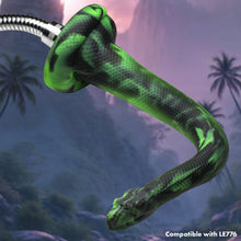 Load image into Gallery viewer, Spitting Serpent Silicone Enema Snake-0