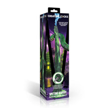 Load image into Gallery viewer, Spitting Serpent Silicone Enema Snake-6