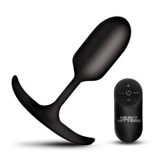 Load image into Gallery viewer, Vibrating Weighted Silicone Anal Plug-3