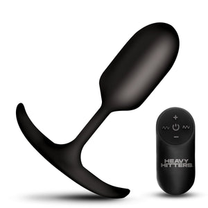 Vibrating Weighted Silicone Anal Plug-3