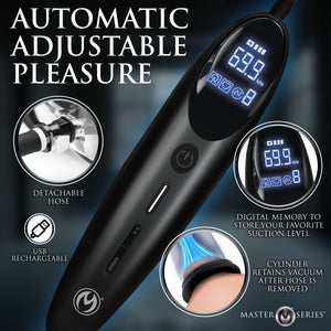 Rosebud Driller Deluxe Set Vibrating Silicone Rosebud Pump-2