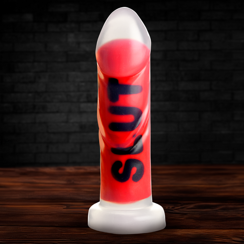 Slut Silicone Dildo-0