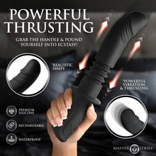 Load image into Gallery viewer, Power Thrust Thrusting Silicone Vibrator-1