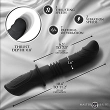 Load image into Gallery viewer, Power Thrust Thrusting Silicone Vibrator-2