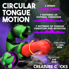 Load image into Gallery viewer, Tongue Lasher Silicone Vibrator-1