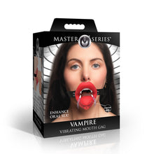 Load image into Gallery viewer, Vampire Vibrating Mouth Gag-4