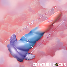 Load image into Gallery viewer, Deluxe Dream Rider Vibrating Unicorn Silicone Dildo-2