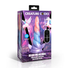 Load image into Gallery viewer, Deluxe Dream Rider Vibrating Unicorn Silicone Dildo-4