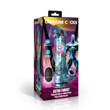 Load image into Gallery viewer, Astro-Thrust Thrusting and Vibrating Silicone Dildo-6