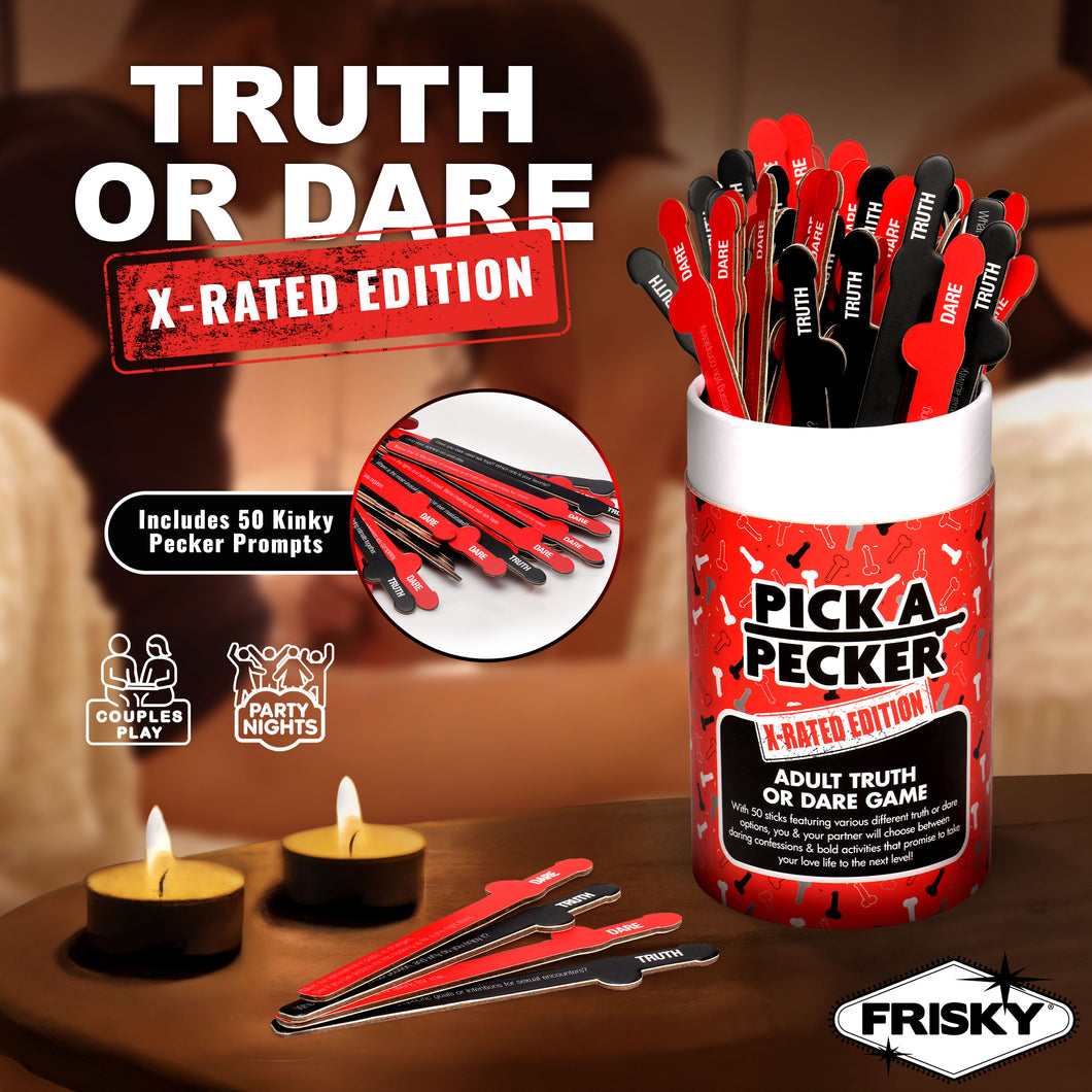 Pick A Pecker Adult Truth or Dare X-Rated Edition-0