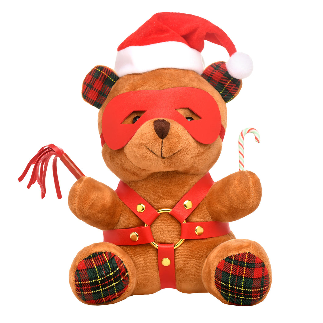 Holiday Bondage Bear - Brown-0