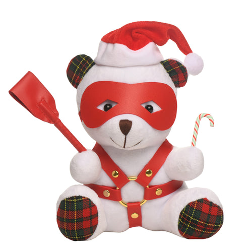 Holiday Bondage Bear - White-0