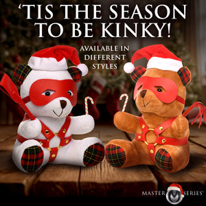 Holiday Bondage Bear - White-4