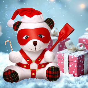 Holiday Bondage Bear - White-5