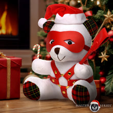 Load image into Gallery viewer, Holiday Bondage Bear - White-6