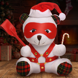 Holiday Bondage Bear - White-7